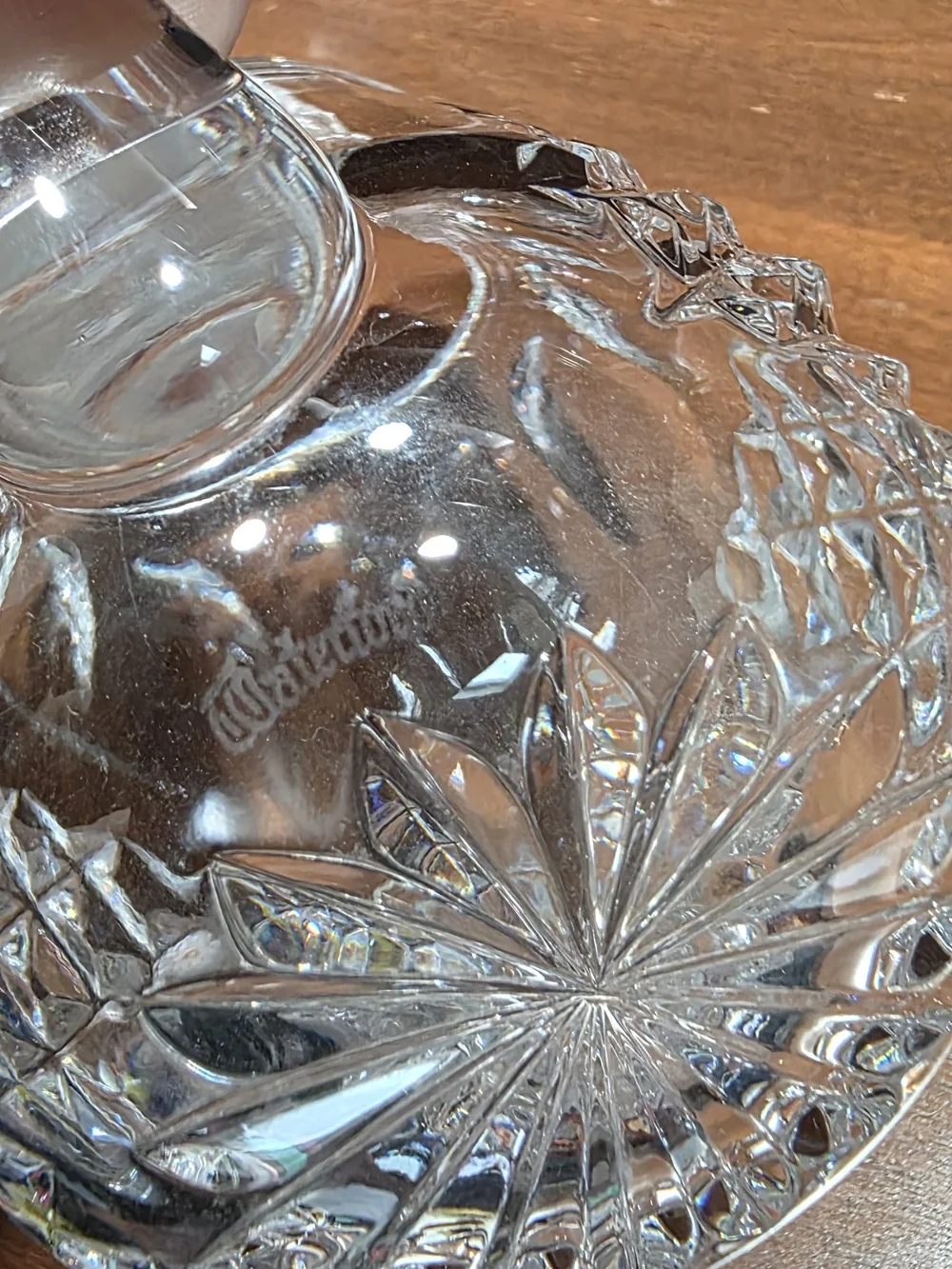 Waterford COLLEEN Crystal Tankard Beer Mug Glass - RARE - Vintage Waterford Mark